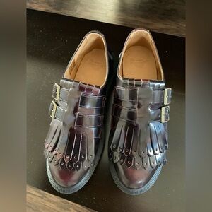 Dr Martens Burgundy loafer